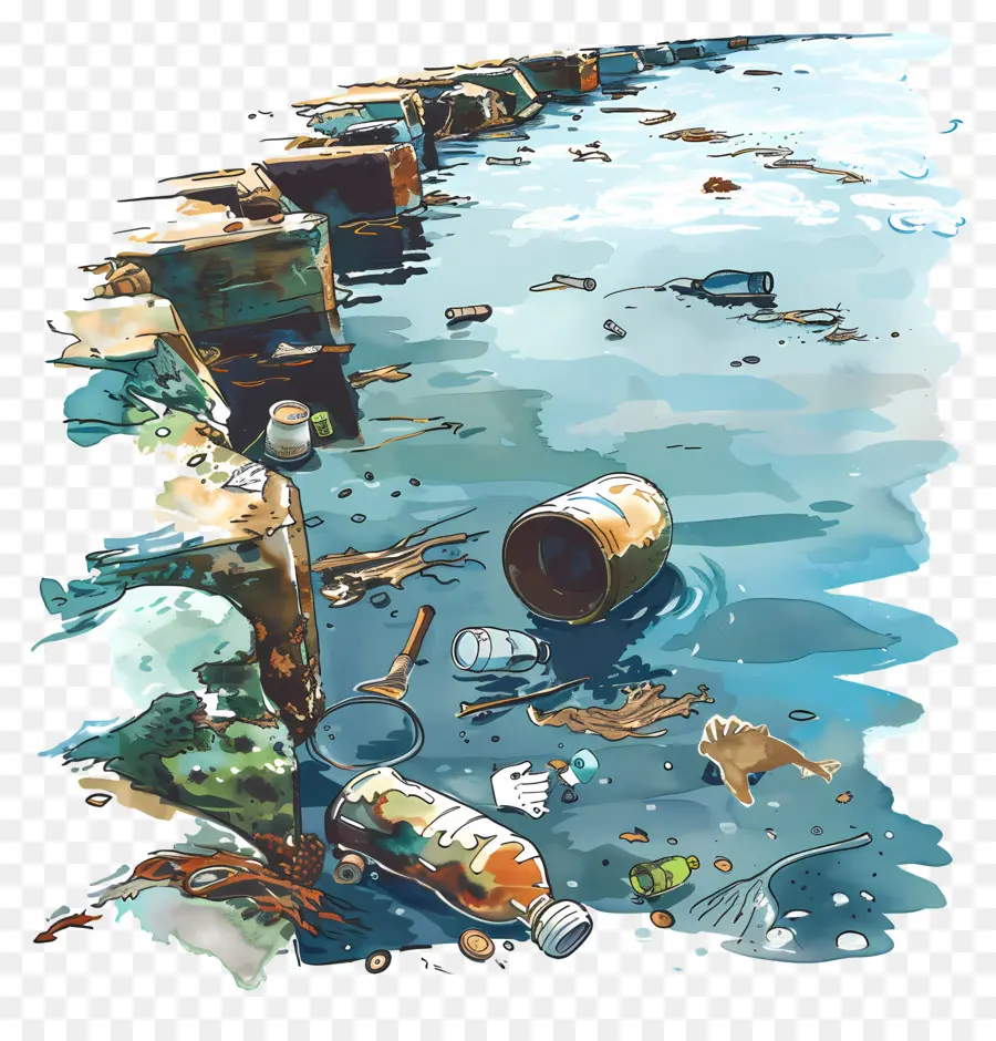 تلوث المياه，التلوث PNG