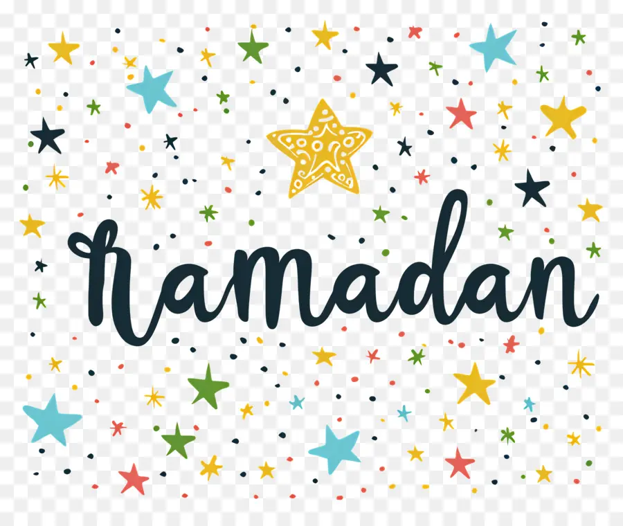 رمضان，النجوم PNG