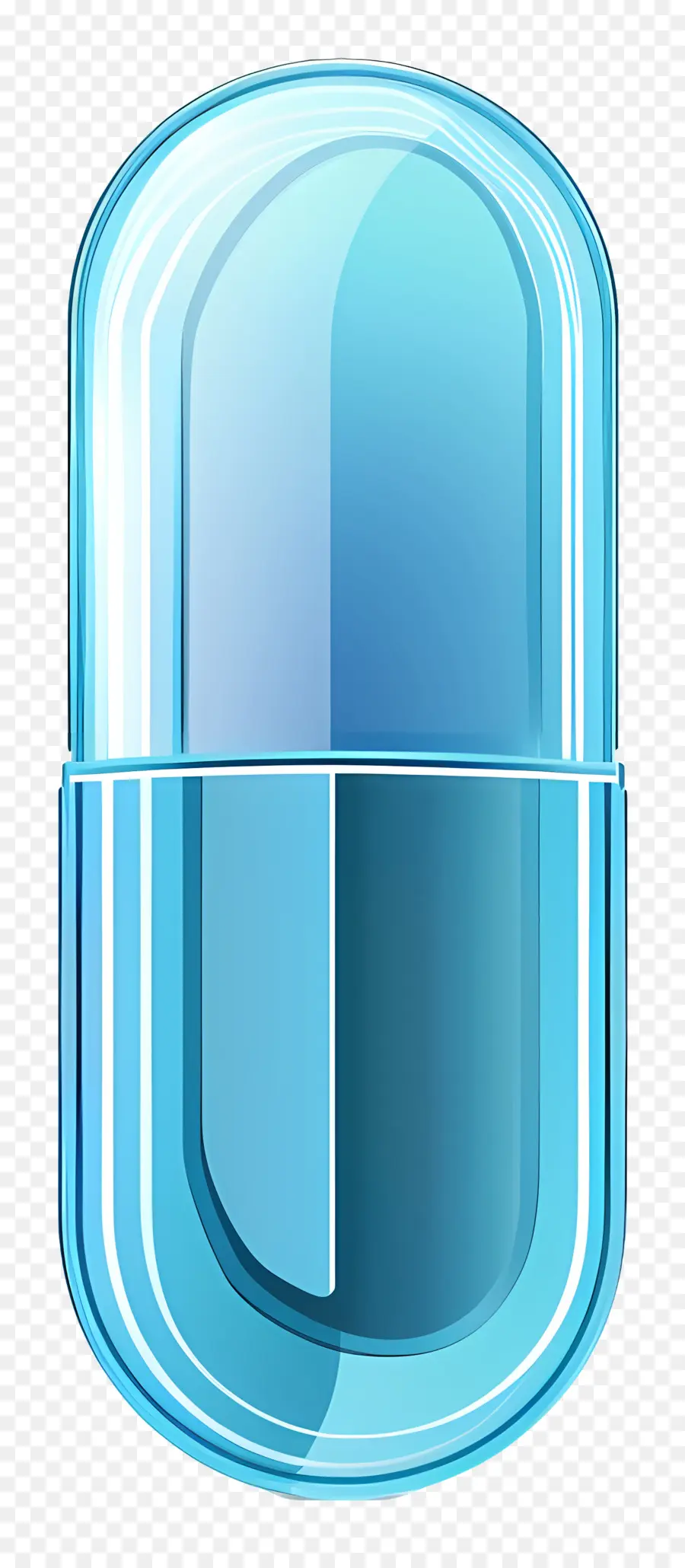 كبسولة，السائل الأزرق PNG