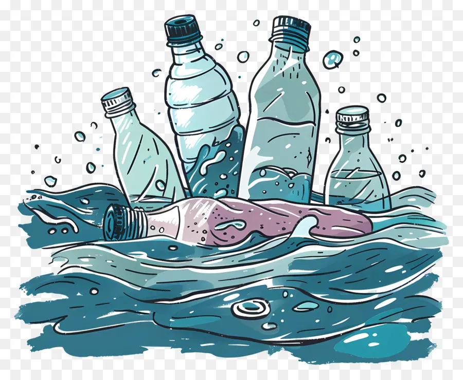 إعادة التدوير，تلوث المياه PNG