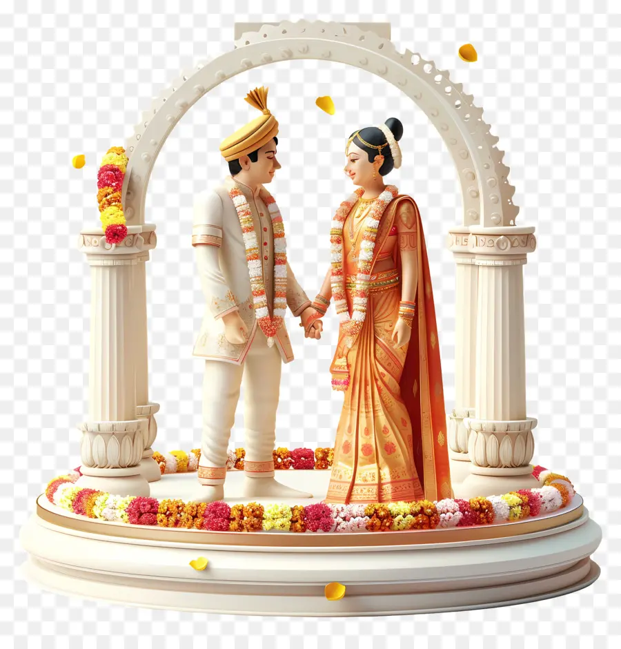 زفاف هندوسي，الزفاف الهندي PNG