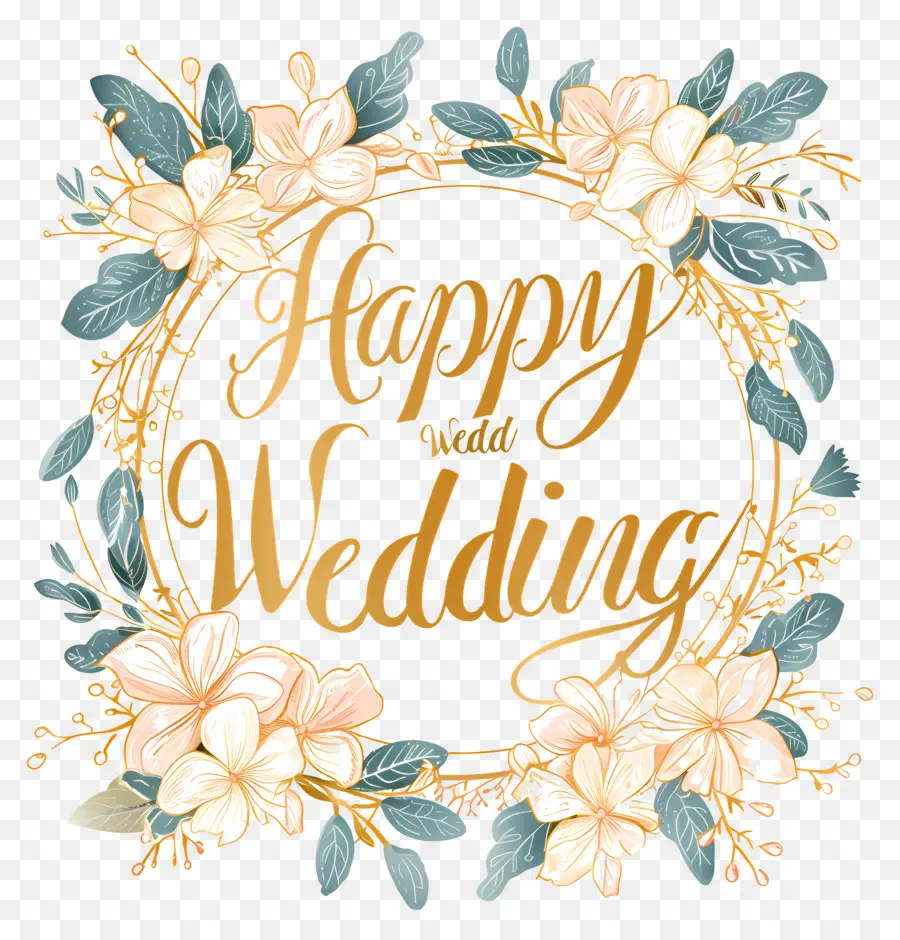 زواج سعيد，الزفاف راية PNG