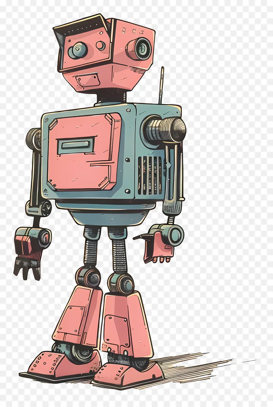 الروبوت，روبوت الكرتون PNG