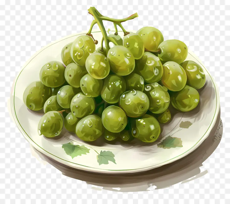 العنب الأخضر，الفاكهة الطازجة PNG