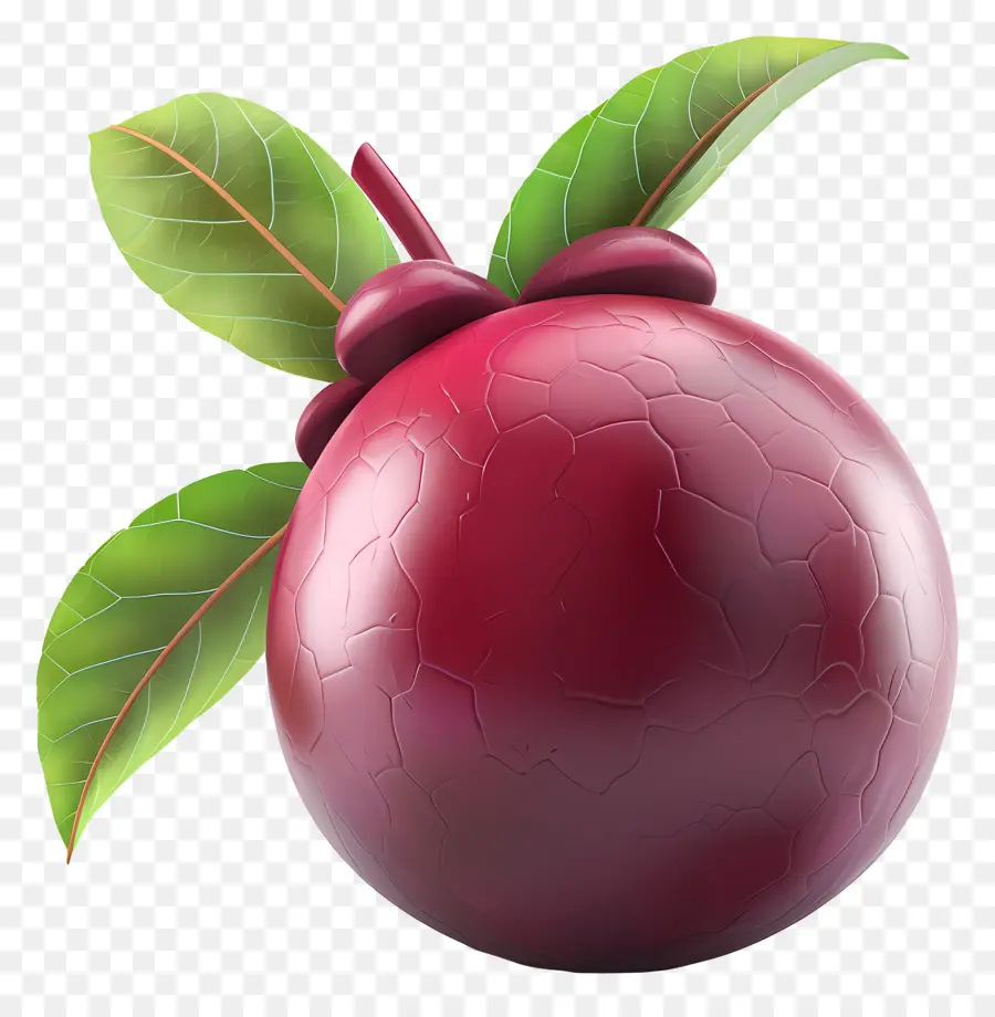 مانغوستين，التفاح الأحمر PNG