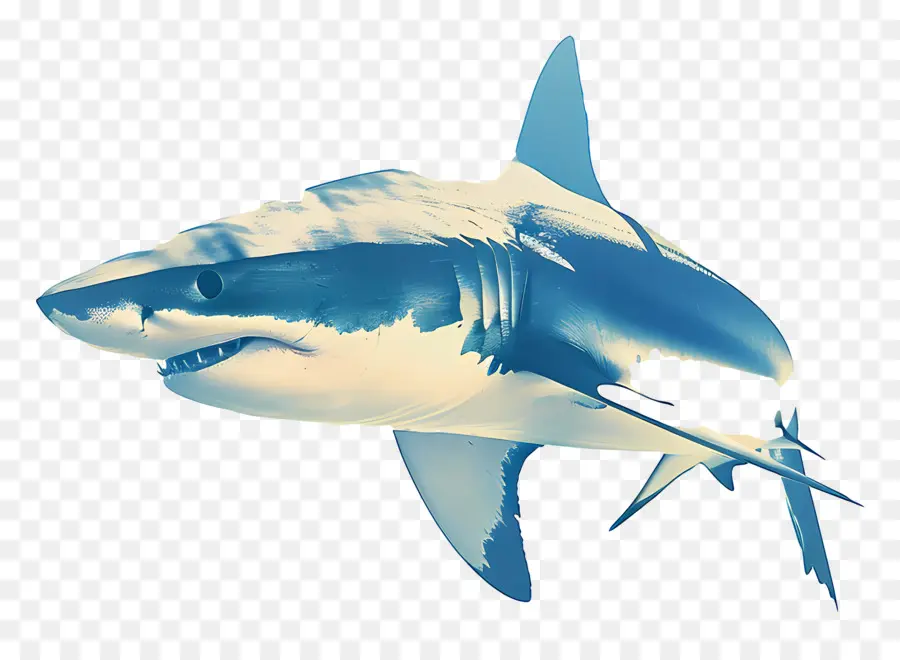 القرش，القرش الأبيض PNG
