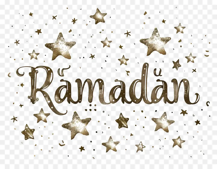 رمضان，نجم PNG