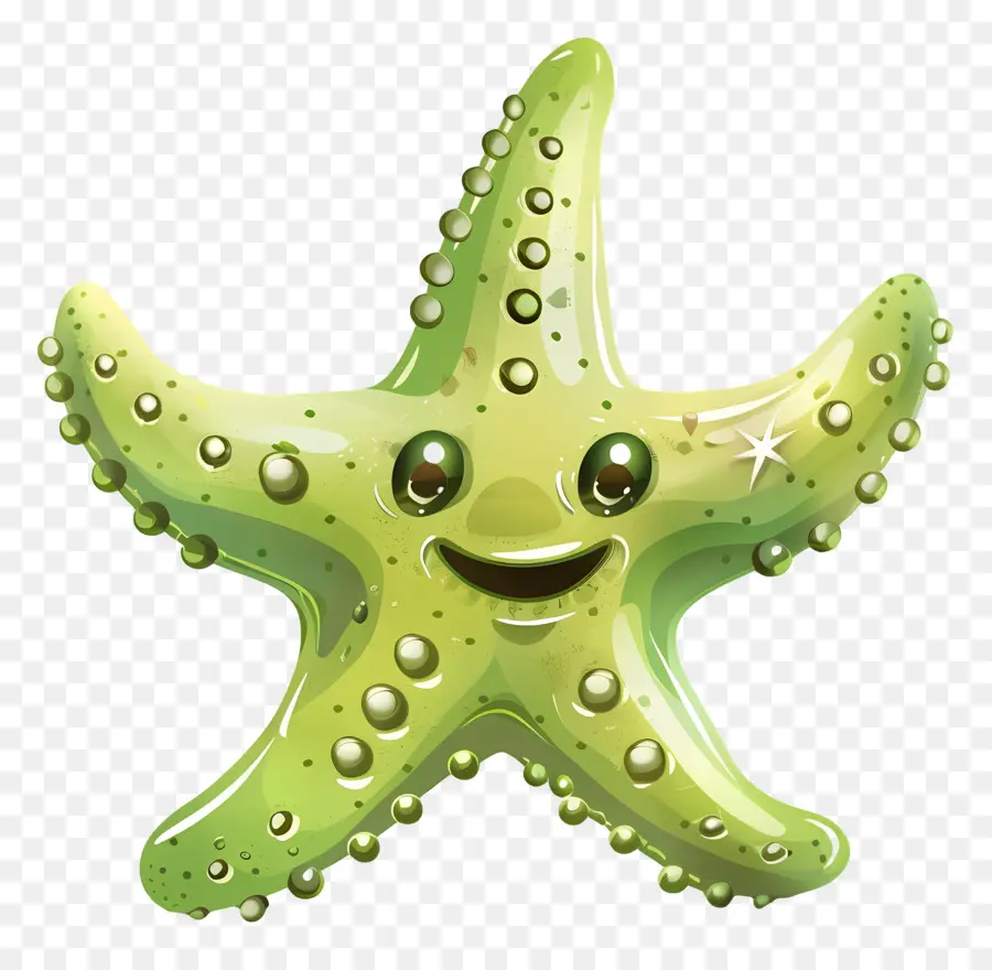 نجم البحر لطيف，Starfish Starfish PNG