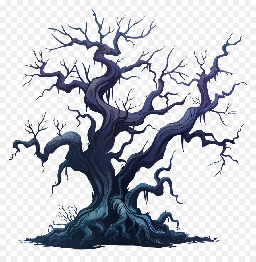 شجرة مخيفة，عصبي شجرة PNG
