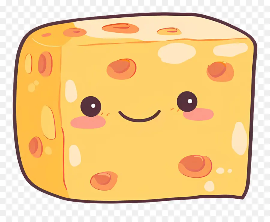 الجبن，وجه مبتسم PNG