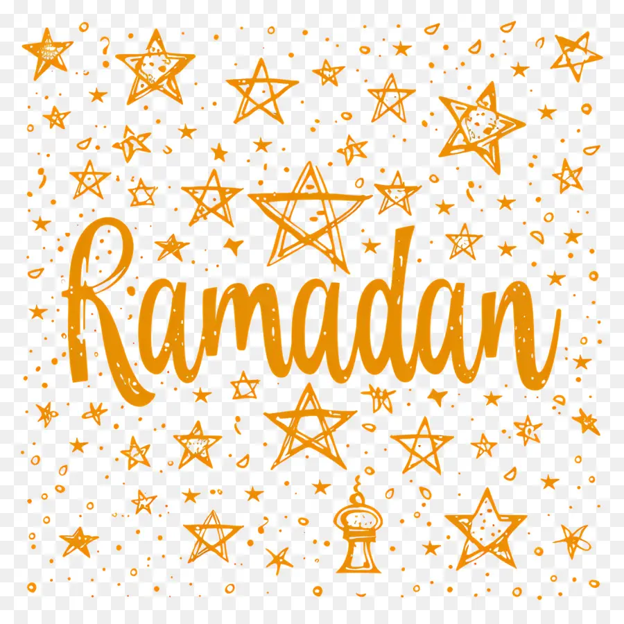 رمضان，الكتابة العربية PNG