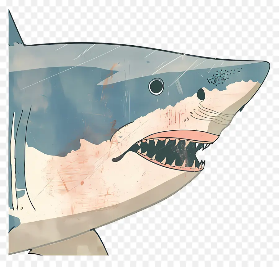 القرش，الأسنان PNG