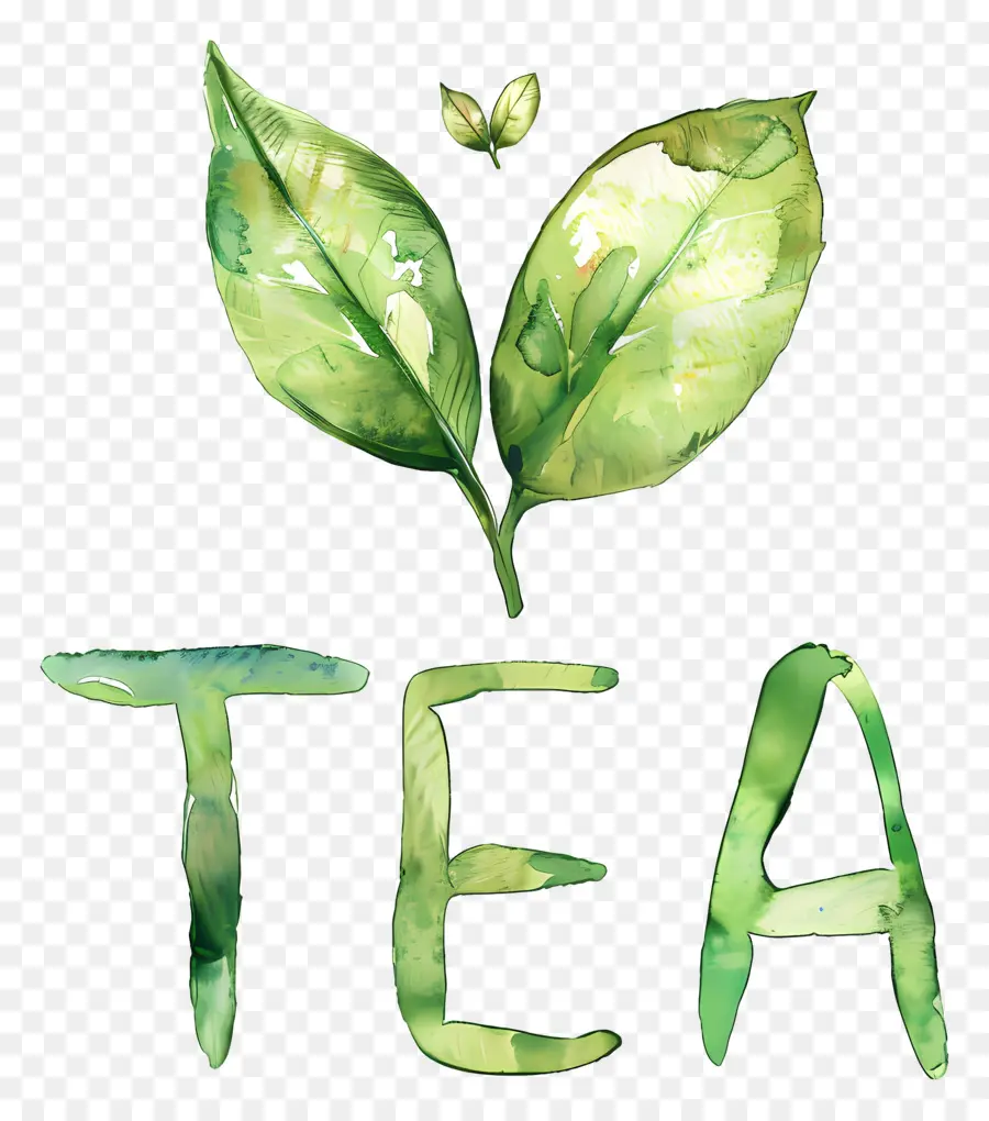 الشاي，ورقة PNG