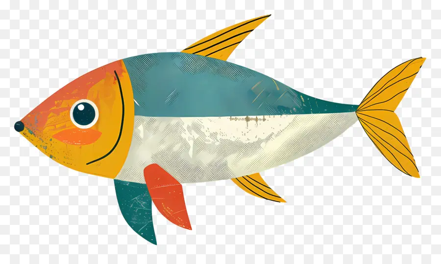 الكرتون الأسماك，الأسماك PNG
