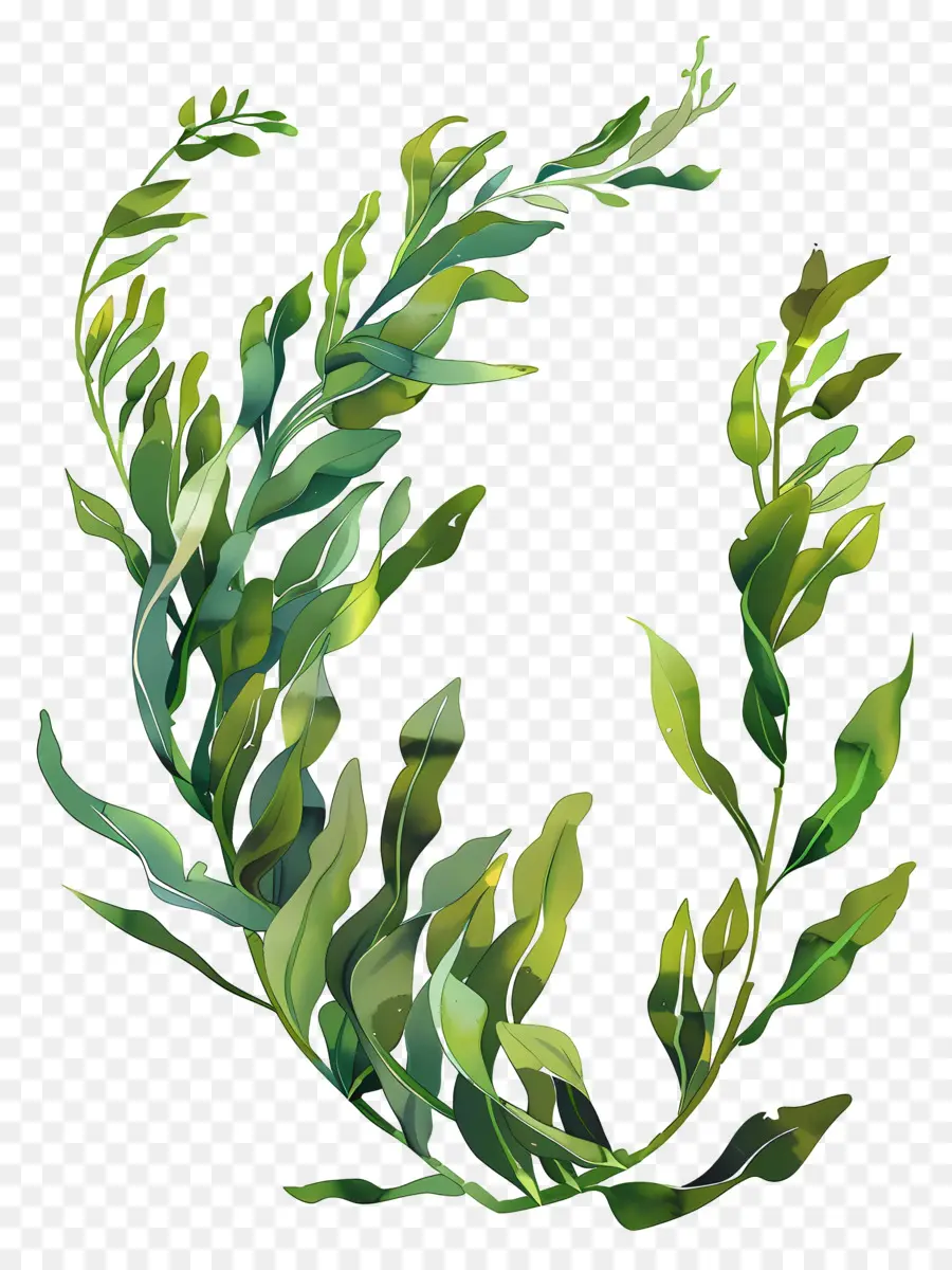 الأعشاب البحرية，نبات الورق PNG