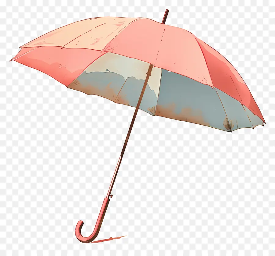 مظلة，الأحمر PNG