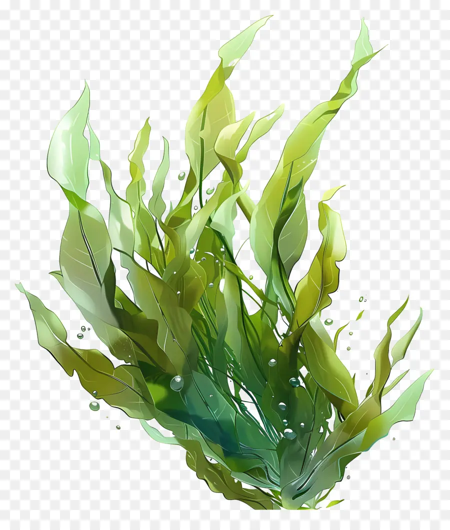 عشب البحر الأعشاب البحرية，نباتات البركة PNG