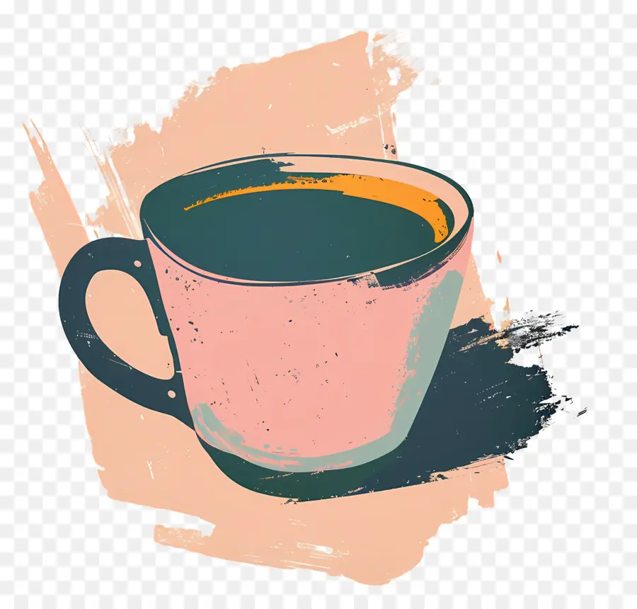 فنجان القهوة，اللوحة PNG