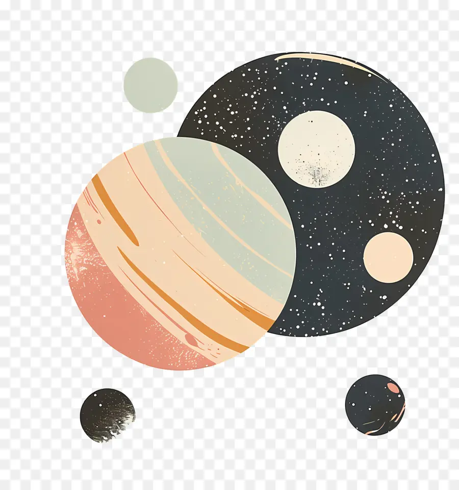 الكواكب，النظام الشمسي PNG