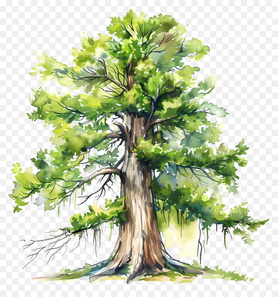 السرو شجرة，شجرة PNG