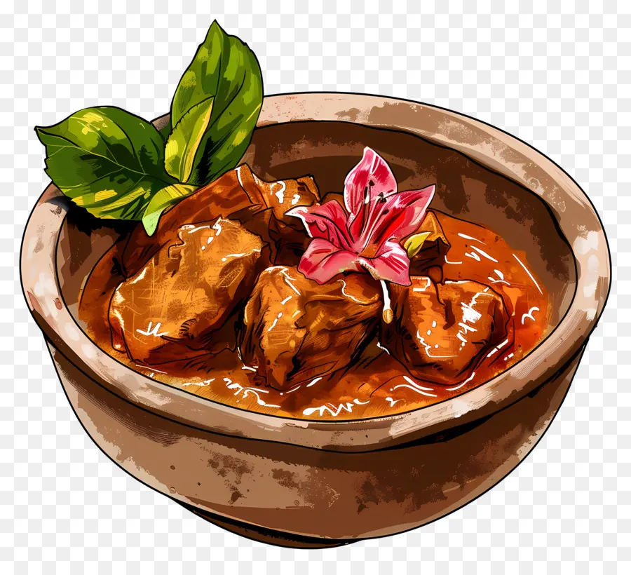 روغان جوش，الطعام الهندي PNG