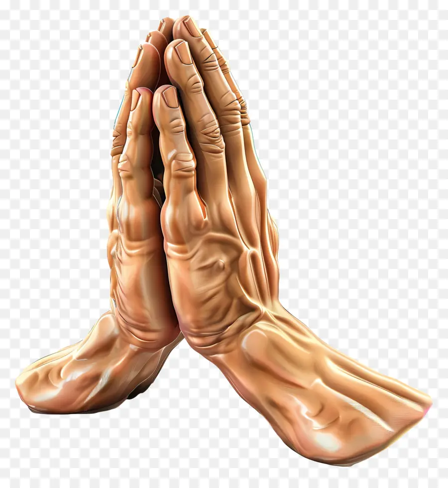 الصلاة اليدين，الصليب PNG