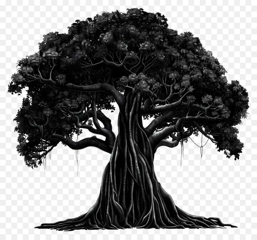 شجرة بانيان السوداء，بانيان تري PNG