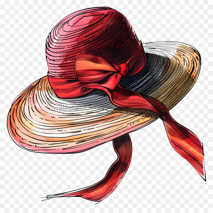 قبعة الشمس，قبعة القش PNG