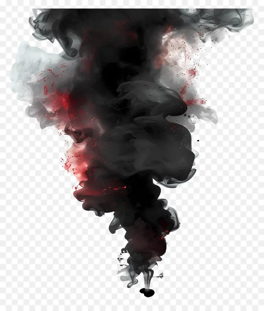 الدخان الأسود，الدخان التصوير الفوتوغرافي PNG