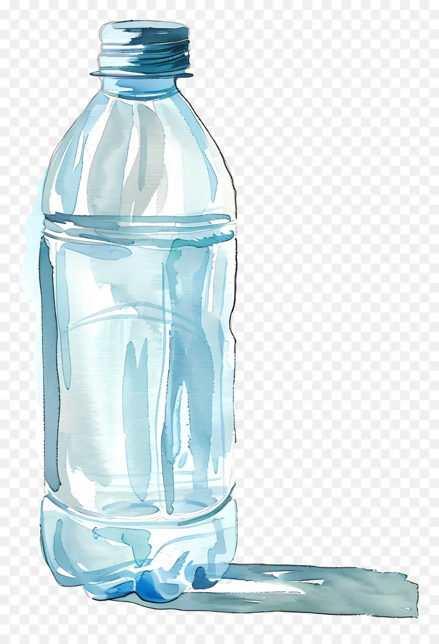 زجاجة من البلاستيك，زجاجة الأزرق PNG