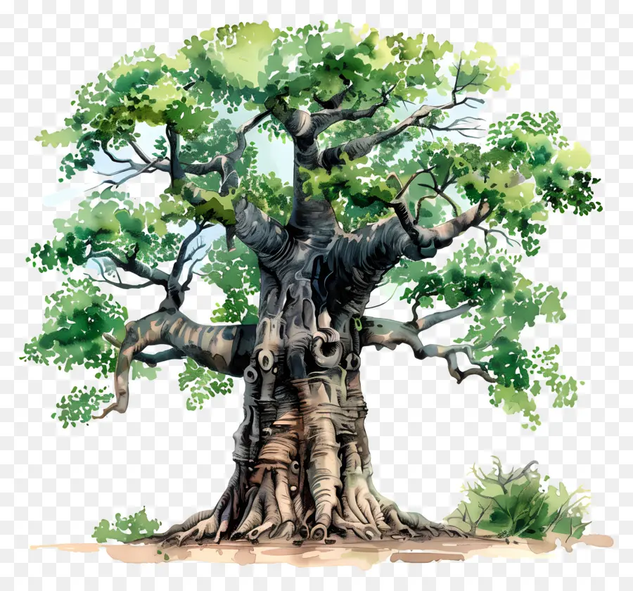 شجرة الباوباب，الشجرة القديمة PNG