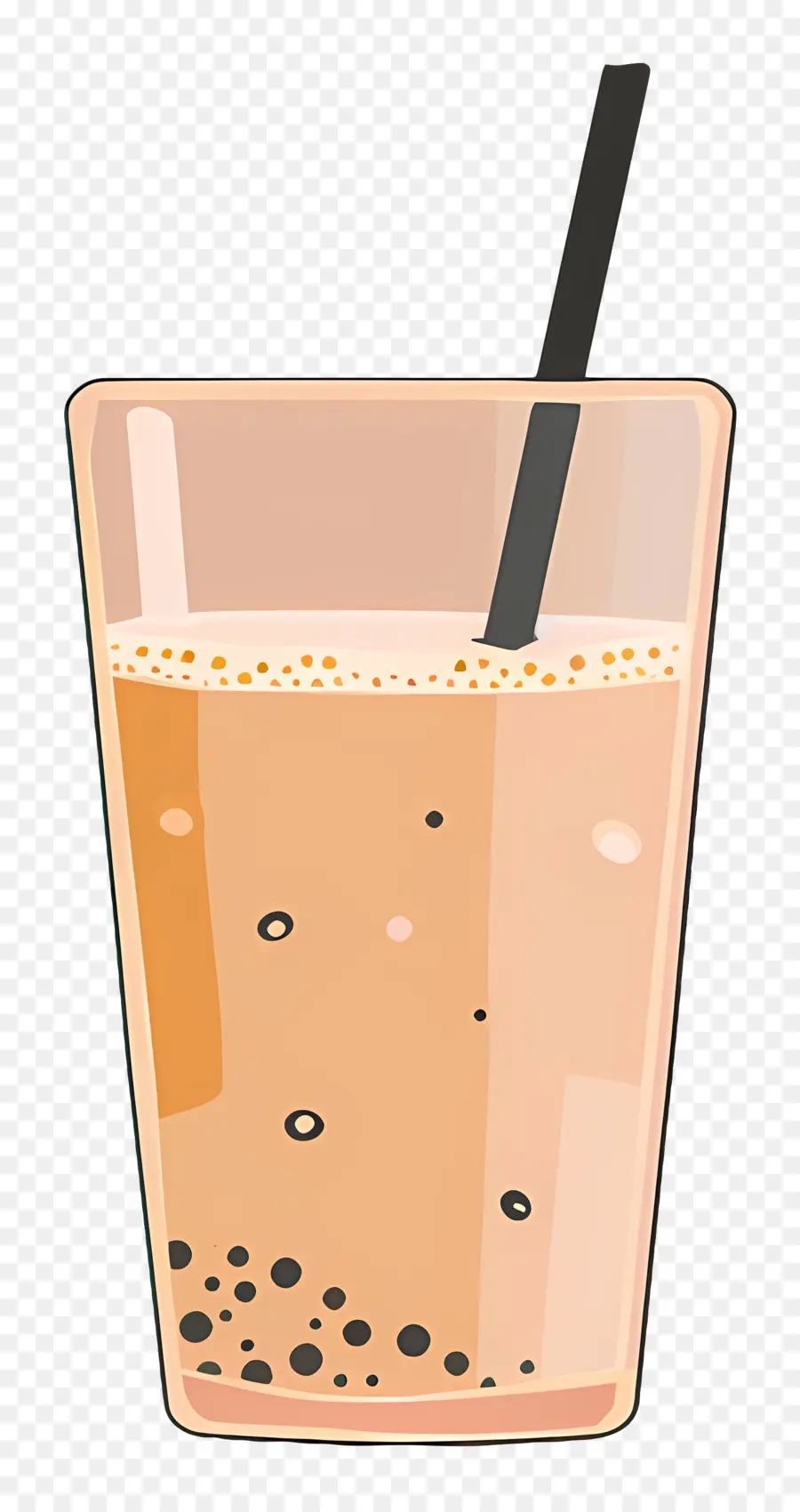 الشاي الحليب，عصير البرتقال PNG