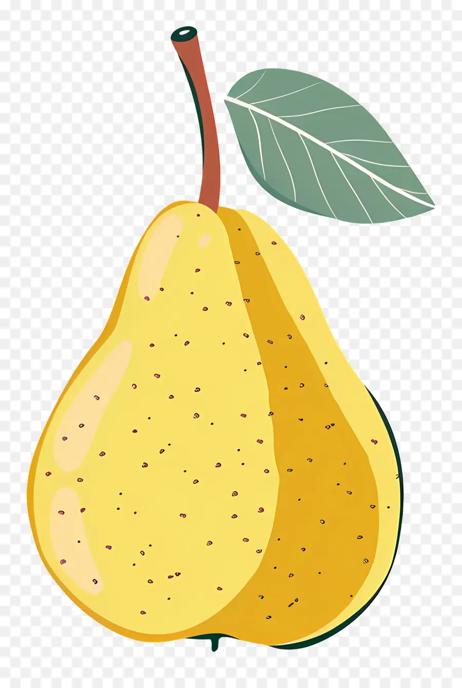 الكمثرى，الموز PNG
