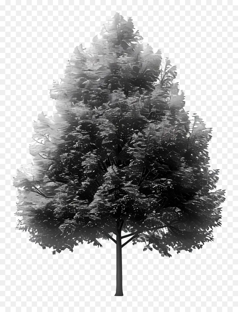 شجرة الغابات السوداء，شجرة PNG