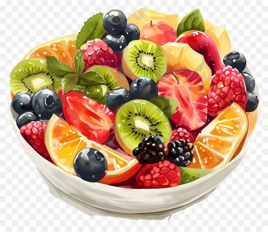 سلطات الفاكهة，الفاكهة الطازجة PNG