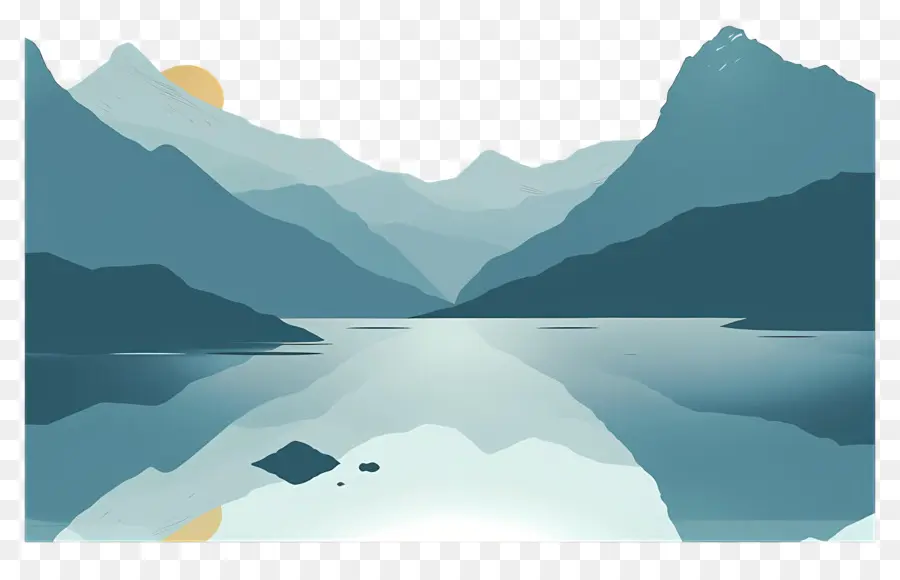 بحيرة，جبال PNG