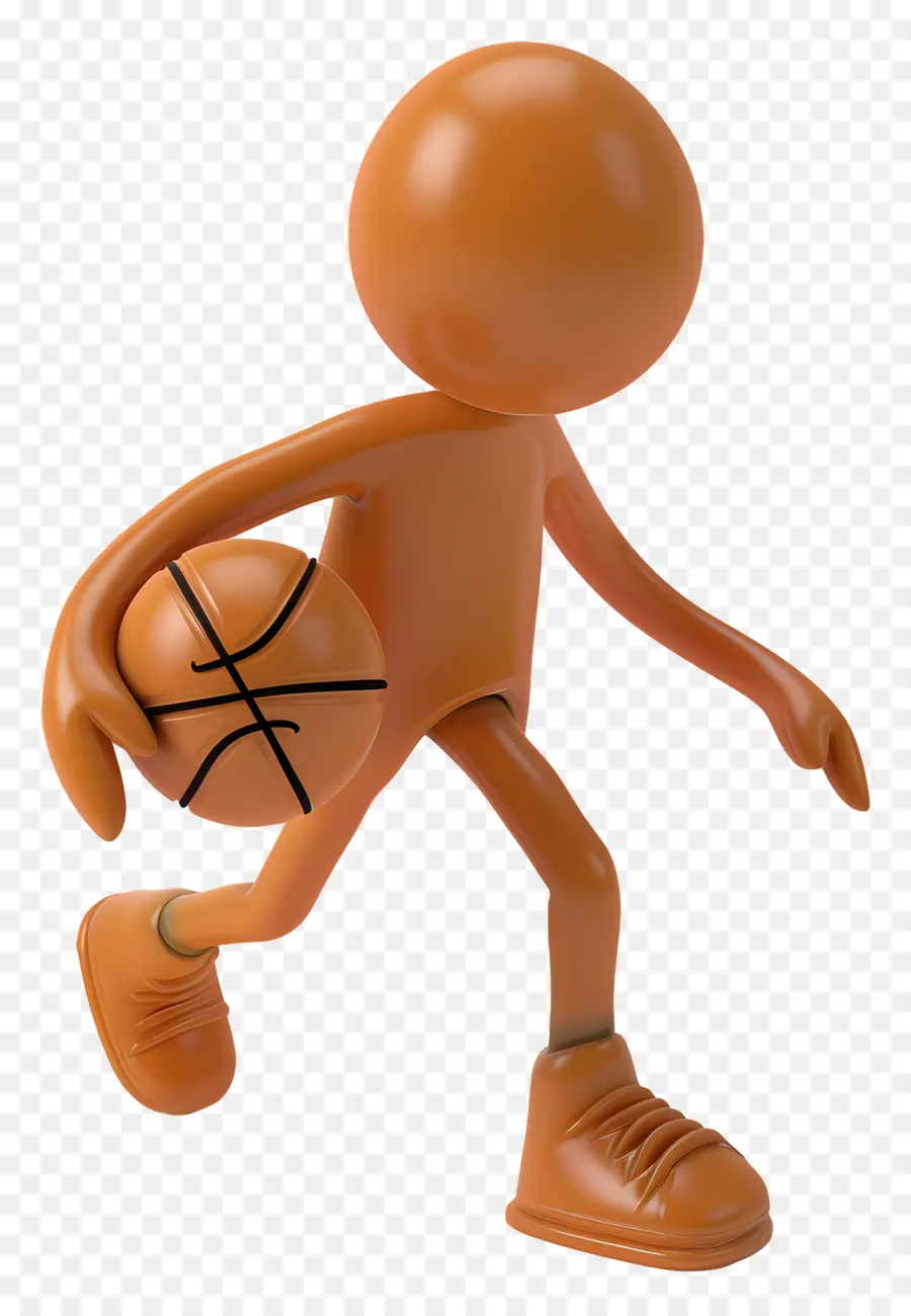 كرة السلة，عصا الرقم PNG