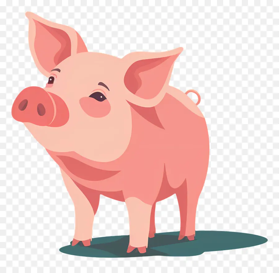 خنزير，الخنزير الوردي PNG