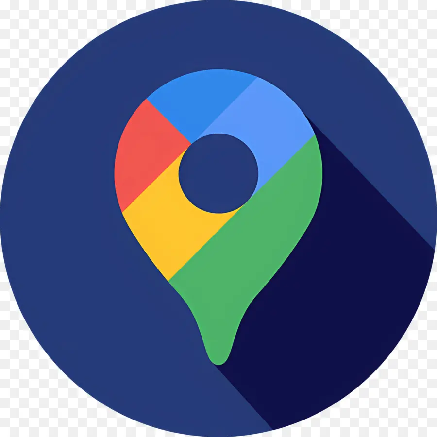 خرائط جوجل الشعار，شعار جوجل PNG