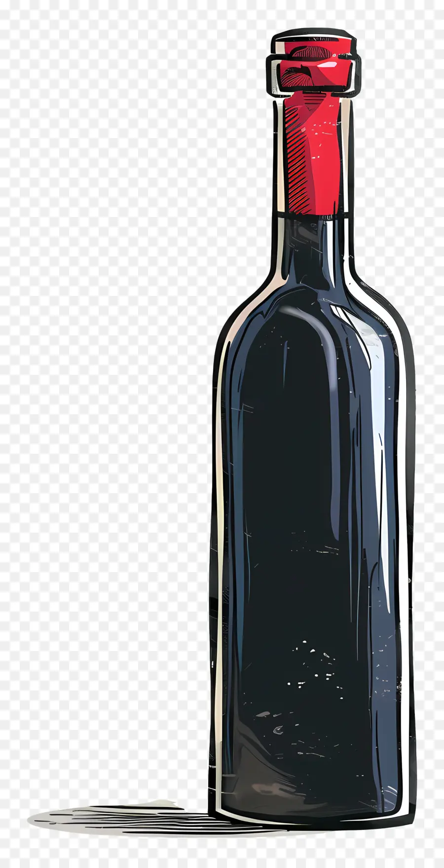 زجاجة النبيذ，زجاجة PNG