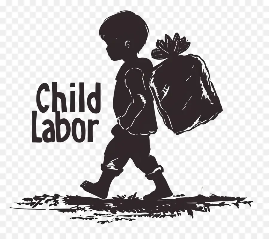 اليوم العالمي ضد عمل الأطفال，الشخص خيال PNG