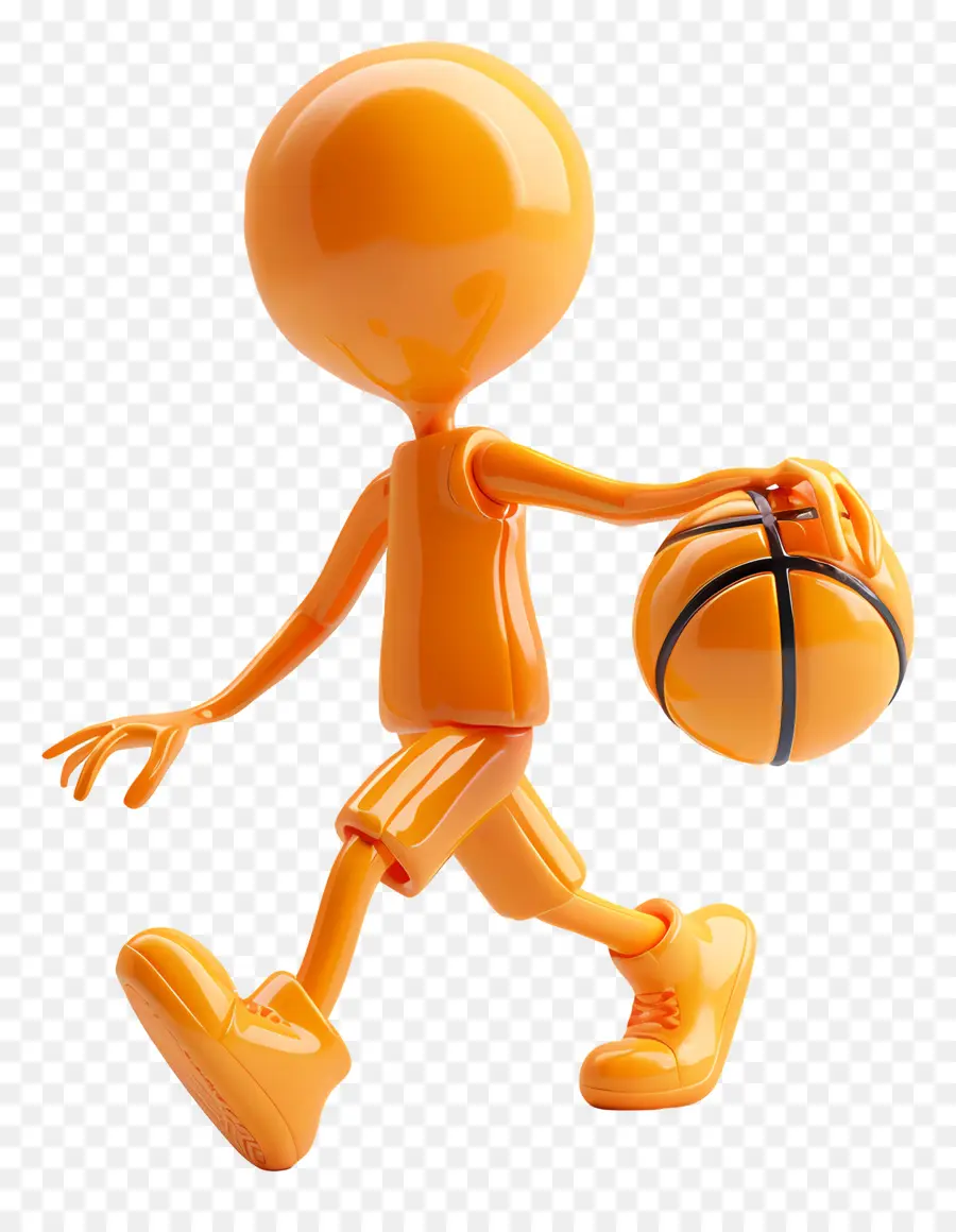 كرة السلة，عصا الرقم PNG