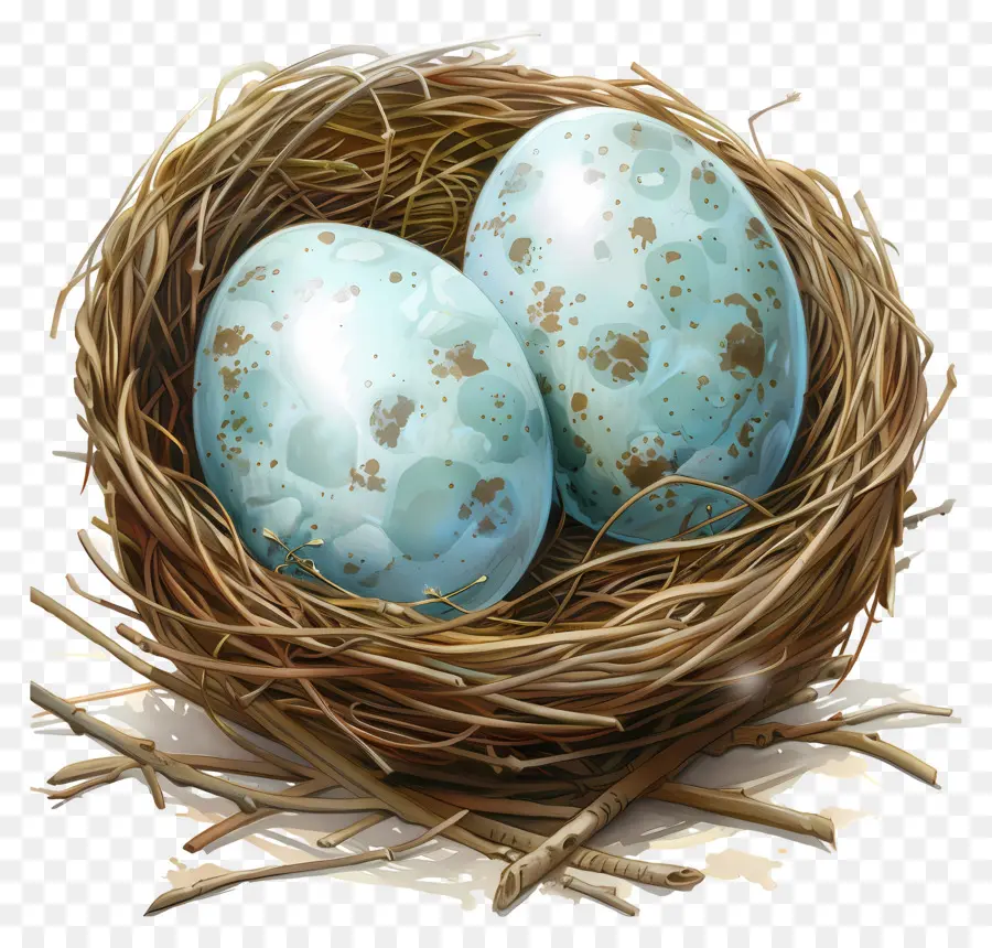 بيض الطيور，البيض الأزرق والأخضر PNG