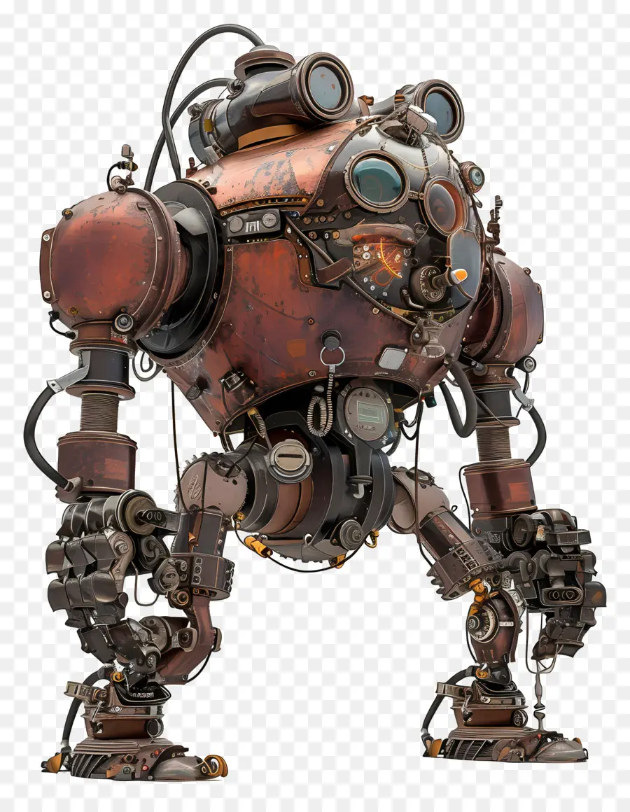 ميكانيكي Steampunk，روبوت ستيمبانك PNG