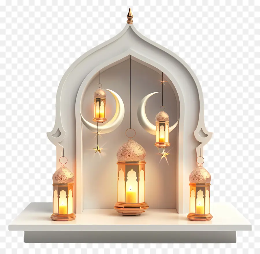 رأس السنة الهجرية，المسجد العربي PNG