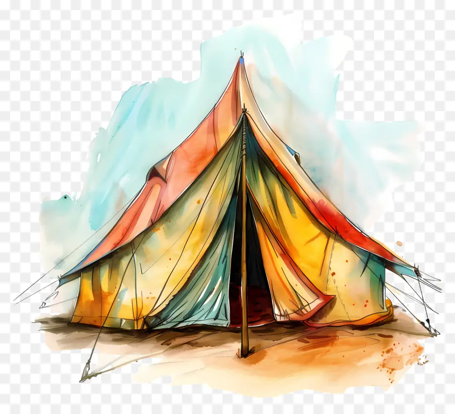خيمة，اللوحة PNG