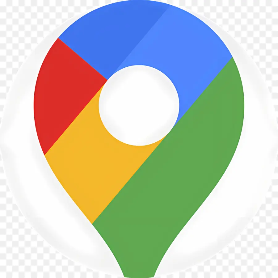 خرائط جوجل الشعار，شعار جوجل PNG