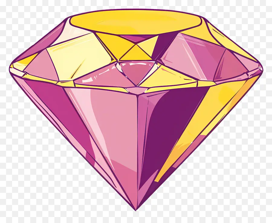 الماس，الماس الملون PNG
