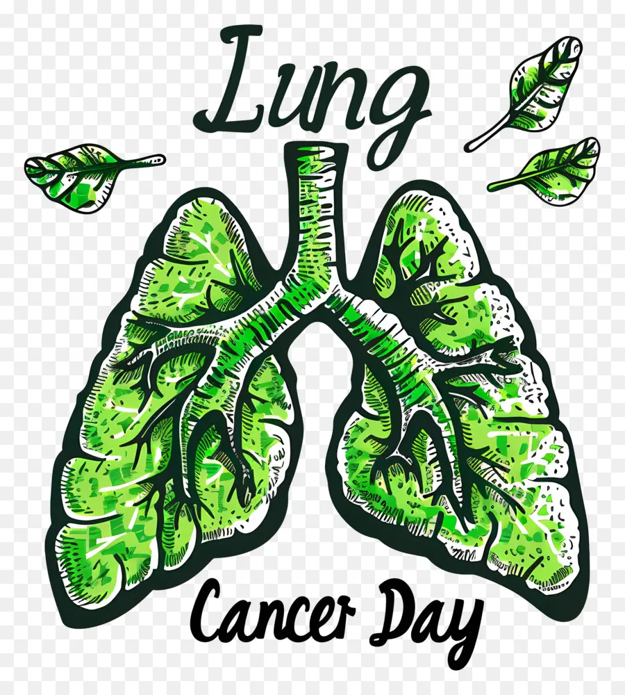 يوم سرطان الرئة العالمي，الرئة الخضراء PNG