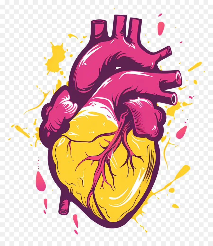 قلبية，قلب الإنسان PNG